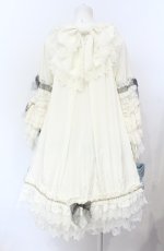 画像7: BABY,THE STARS SHINE BRIGHT / アンリエッタ姫の舞踏会ワンピースドレス・キャノティエセット  シルキーホワイト×サックス O-25-07-21-108-BA-OP-IG-OS (7)