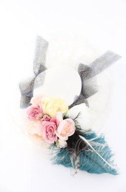 画像9: BABY,THE STARS SHINE BRIGHT / アンリエッタ姫の舞踏会ワンピースドレス・キャノティエセット  シルキーホワイト×サックス O-25-07-21-108-BA-OP-IG-OS