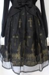 画像3: Angelic Pretty / Horror Gardenワンピース  クロ×ゴールド O-25-07-21-109-AP-OP-IG-OS (3)