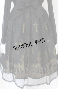 画像3: Angelic Pretty / Horror Gardenワンピース  クロ×ゴールド O-25-07-21-109-AP-OP-IG-OS