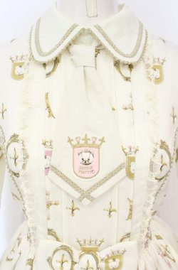 画像2: Angelic Pretty / Charlotte's Bearワンピース  オフ O-25-07-21-111-AP-OP-IG-OS
