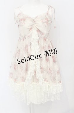 画像1: axes femme / ブーケレースキャミチュニック F キナリ O-25-07-21-013-AX-TO-OW-OS