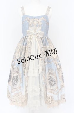 画像1: Krad Lanrete（海外ロリィタ） / Retentissement De Versailles II型ドレス  ブルー O-25-07-21-115-LO-OP-IG-OS