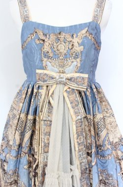 画像2: Krad Lanrete（海外ロリィタ） / Retentissement De Versailles II型ドレス  ブルー O-25-07-21-115-LO-OP-IG-OS