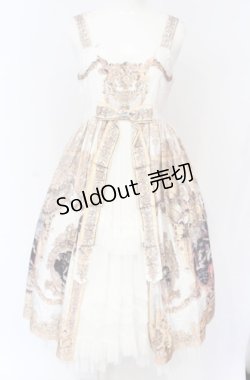 画像1: Krad Lanrete（海外ロリィタ） / Retentissement De Versailles II型ドレス M オフ O-25-07-21-116-LO-OP-IG-OS
