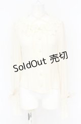 BABY,THE STARS SHINE BRIGHT / Starryシフォンブラウス  アイボリー O-25-07-21-128-BA-BL-IG-OS