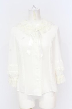 画像1: Angelic Pretty / ホイップDollブラウス  シロ O-25-07-21-130-AP-BL-IG-OS
