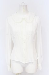Innocent World / スカラップレースブラウス  S O-25-07-21-137-IW-BL-IG-OS