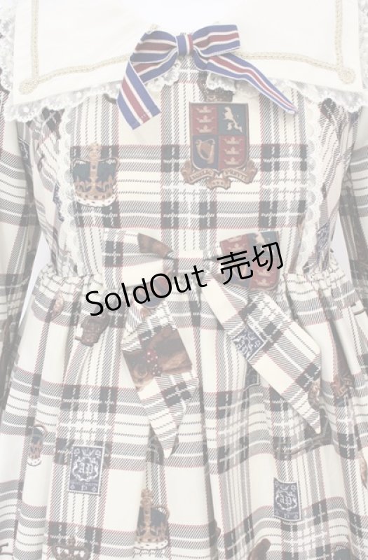 画像2: Angelic Pretty / British Bearワンピース  アイボリー O-25-07-21-140-AP-OP-IG-OS (2)