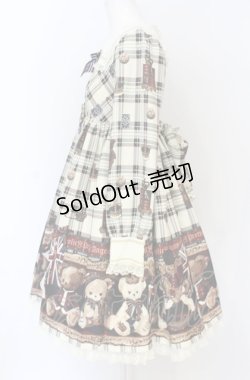 画像3: Angelic Pretty / British Bearワンピース  アイボリー O-25-07-21-140-AP-OP-IG-OS