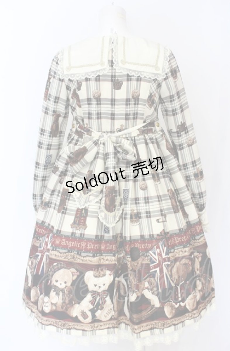 画像4: Angelic Pretty / British Bearワンピース  アイボリー O-25-07-21-140-AP-OP-IG-OS (4)