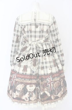 画像4: Angelic Pretty / British Bearワンピース  アイボリー O-25-07-21-140-AP-OP-IG-OS