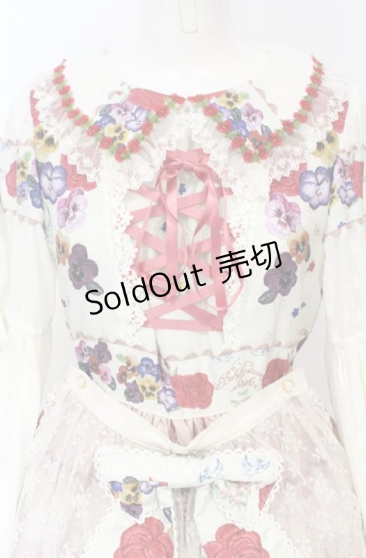 画像2: BABY,THE STARS SHINE BRIGHT / Polonaise Brillante〜乙女の思想〜ワンピース  アイボリー O-25-07-21-141-BA-OP-IG-OS (2)