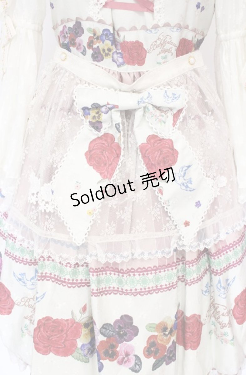 画像3: BABY,THE STARS SHINE BRIGHT / Polonaise Brillante〜乙女の思想〜ワンピース  アイボリー O-25-07-21-141-BA-OP-IG-OS (3)