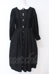 Melody BasKet / Classical lady dress　ワンピース M クロ×シロ O-25-07-21-019-LO-OP-OW-OS