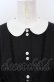 画像2: Melody BasKet / Classical lady dress　ワンピース M クロ×シロ O-25-07-21-019-LO-OP-OW-OS (2)