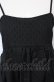 画像2: Candy Stripper / VOLUME CAMISOLE DRESS 2 ブラック O-25-07-21-021-PU-OP-OW-OS (2)