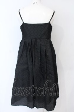 画像3: Candy Stripper / VOLUME CAMISOLE DRESS 2 ブラック O-25-07-21-021-PU-OP-OW-OS