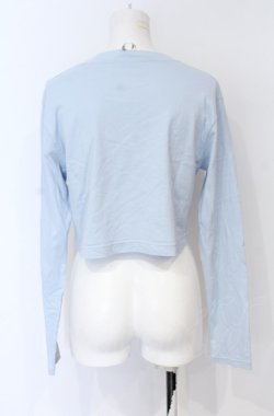 画像2: MILK / MILKショート L.S Tee  サックス O-25-07-21-023-ML-TO-OW-OS