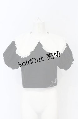 画像1: MILK / Bigカラートップス  クロ×シロ O-25-07-21-025-ML-BL-OW-OS