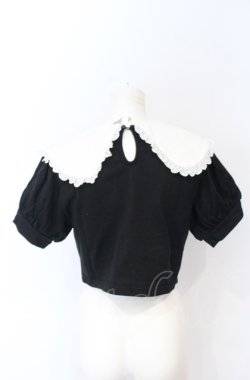 画像3: MILK / Bigカラートップス  クロ×シロ O-25-07-21-025-ML-BL-OW-OS