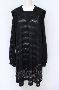 Candy Stripper / LACY SAILOR ONE-PIECE 2 ブラック O-25-07-21-026-PU-OP-OW-ZY
