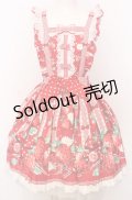 Angelic Pretty / 摘みたていちごエプロン風スカート  アカ O-25-07-23-027-AP-SK-IG-OS