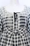 画像2: Angelic Pretty / Sugaryギンガムワンピース  クロ×シロ O-25-07-23-029-AP-OP-IG-OS (2)