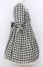 画像3: Angelic Pretty / Sugaryギンガムワンピース  クロ×シロ O-25-07-23-029-AP-OP-IG-OS (3)