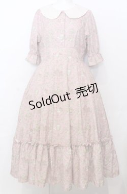画像1: m petit by misako / NINA’Sコラボトワルドジュイワンピース M ピンク O-25-07-23-033-LO-OP-IG-OS