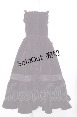 画像1: axes femme kawaii / ベルベットドールジャンスカ  パープル O-25-07-23-035-AX-OP-IG-OS