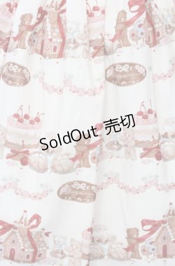 画像2: axes femme kawaii / お菓子の家柄ジャンスカ  アイボリー O-25-07-23-038-AX-OP-IG-OS