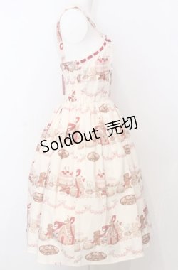 画像3: axes femme kawaii / お菓子の家柄ジャンスカ  アイボリー O-25-07-23-038-AX-OP-IG-OS