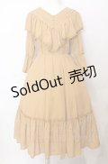 axes femme kawaii / シャルロットワンピース  マスタード O-25-07-23-040-AX-OP-IG-OS