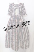 axes femme kawaii / ローズベリーガーデンワンピース  ネイビー O-25-07-23-044-AX-OP-IG-OS