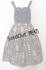 axes femme POETIQUE / ショコラトリーキャミワンピース  ネイビー O-25-07-23-050-AX-OP-IG-OS