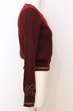 画像3: Angelic Pretty / ブリジットエンブレムワッペンカーディガン  ワイン O-25-07-23-006-AP-TO-IG-OS