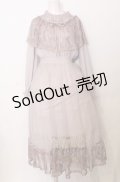 axes femme / ヴィンテージ風ドレス  ピンク O-25-07-23-059-AX-OP-IG-OS