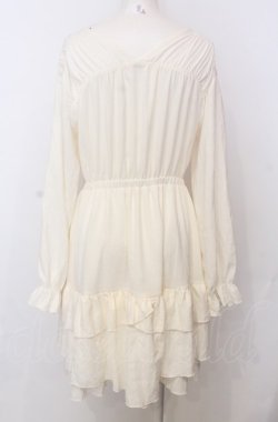 画像3: axes femme / イレヘムフリルチュニック  アイボリー O-25-07-23-007-AX-TO-IG-OS