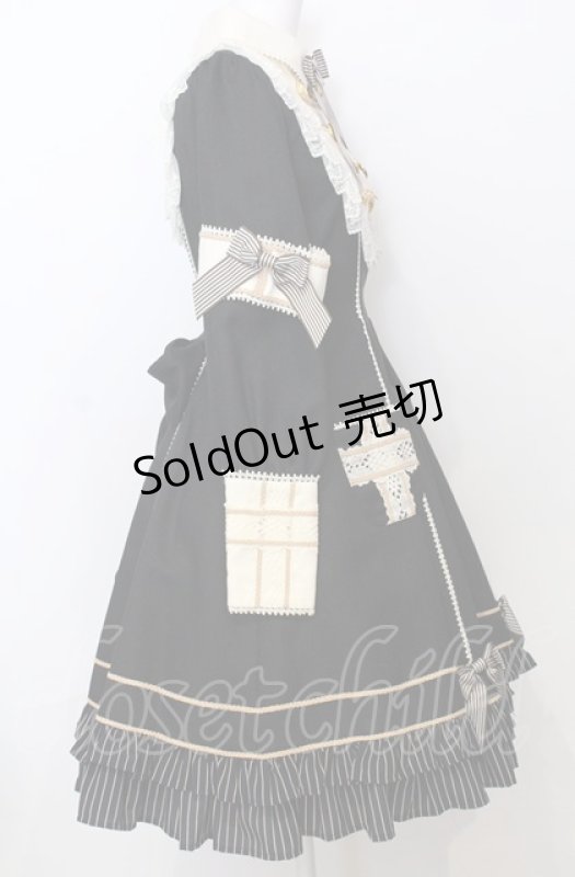 画像4: BABY,THE STARS SHINE BRIGHT / Margarethaワンピース  クロ O-25-07-23-074-BA-OP-IG-OS (4)