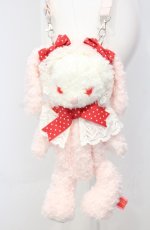 画像1: BABY,THE STARS SHINE BRIGHT / いちごケーキなうさくみゃポシェット  ピンク O-25-07-23-075-BA-BG-IG-OS (1)