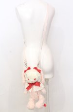 画像2: BABY,THE STARS SHINE BRIGHT / いちごケーキなうさくみゃポシェット  ピンク O-25-07-23-075-BA-BG-IG-OS (2)