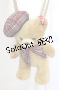 Angelic Pretty / British Bearぬいぐるみポーチ  ブラウン O-25-07-23-079-AP-BG-IG-OS