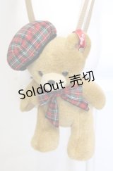 Angelic Pretty / British Bearぬいぐるみポーチ  ブラウン O-25-07-23-079-AP-BG-IG-OS