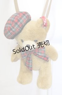 Angelic Pretty / British Bearぬいぐるみポーチ  ブラウン O-25-07-23-079-AP-BG-IG-OS