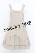 Angelic Pretty / Melty Ribbon Chocolateサロペット  モカ O-25-07-23-009-AP-OP-IG-OS