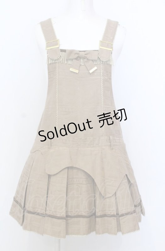 画像1: Angelic Pretty / Melty Ribbon Chocolateサロペット  モカ O-25-07-23-009-AP-OP-IG-OS (1)