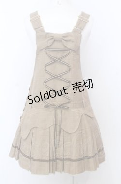 画像3: Angelic Pretty / Melty Ribbon Chocolateサロペット  モカ O-25-07-23-009-AP-OP-IG-OS