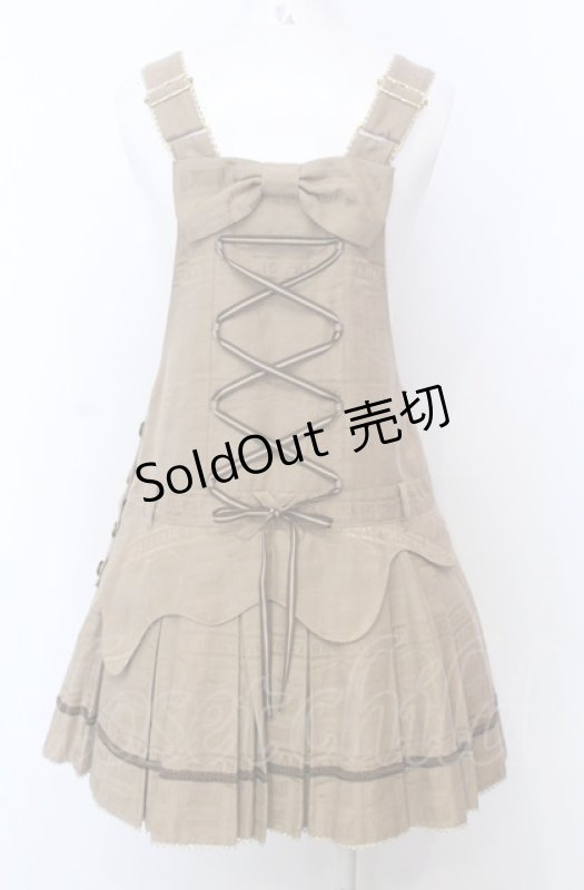 画像3: Angelic Pretty / Melty Ribbon Chocolateサロペット  モカ O-25-07-23-009-AP-OP-IG-OS (3)