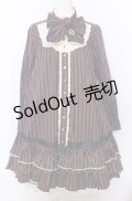 Angelic Pretty / Pretty Schoolワンピース（2015）  ネイビー系 O-25-07-23-015-AP-OP-IG-OS